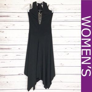 B Darlin Halter Stay Little Black Dress